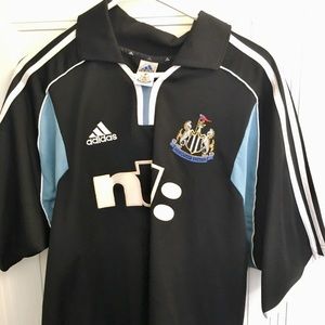 Vintage XL Adidas Newcastle Utd. EPL shirt/jersey